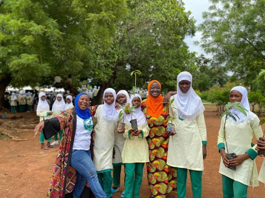 GIF-GHANA Plants Over 300 Trees, Inspires Youth for a Greener Future