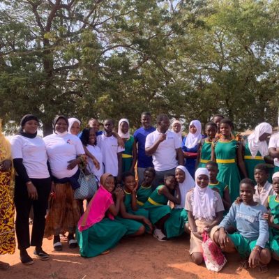 Golden Inspires Foundation in Collaboration With Face-Ghana Hosts Community Durbar on Education and Peace at Dimala Junior High School