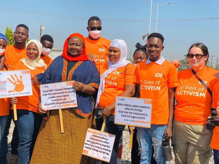 Golden Inspires Foundation Joins Street Campaign to End Sexual and Gender-Based Violence in Yendi