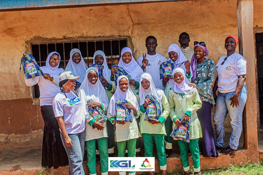 GIF-GHANA Support Rural Schoolgirls with Menstrual Health Education and Hygiene Kits
